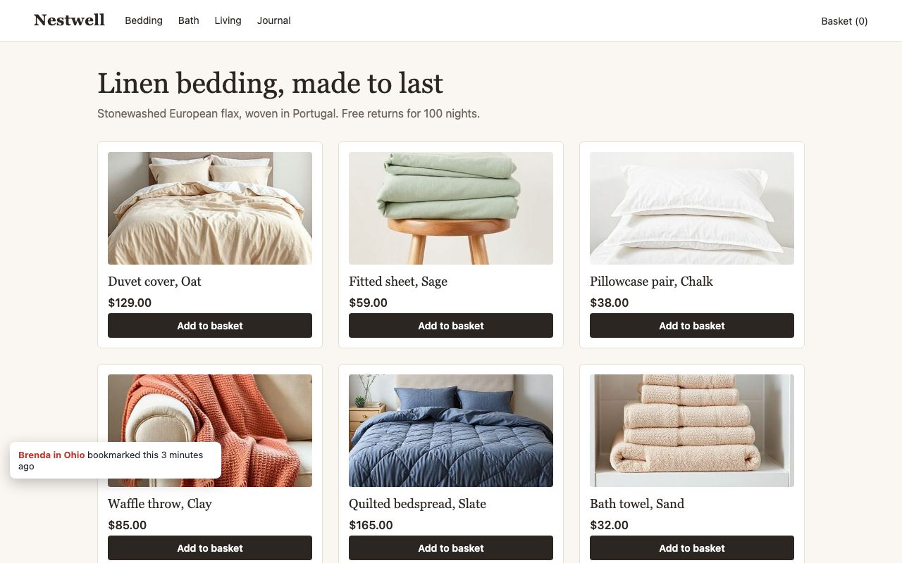 Urgency, scarcity and social proof: LivePulse, from Shitely Convert